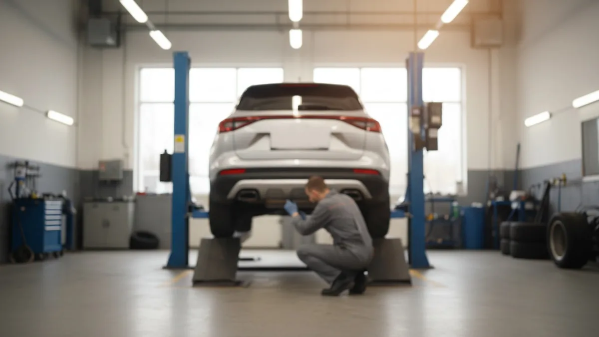 Кроссовер Haval M6 в кузовном сервисе по КАСКО