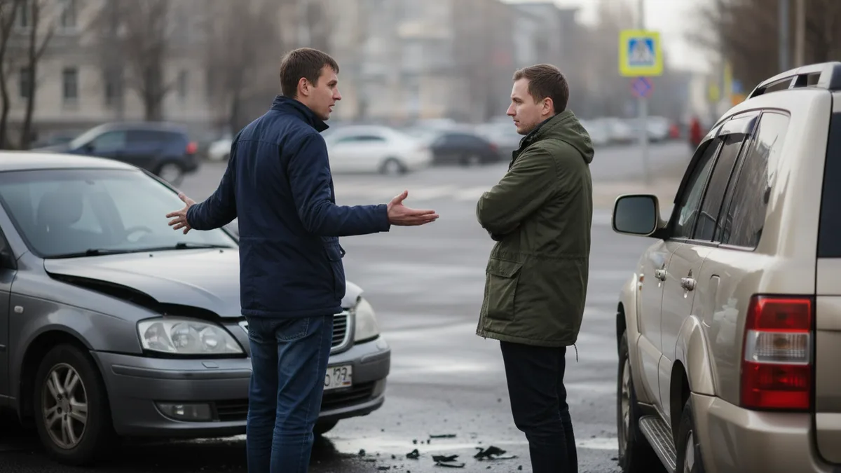 Что сделать сразу на месте ДТП